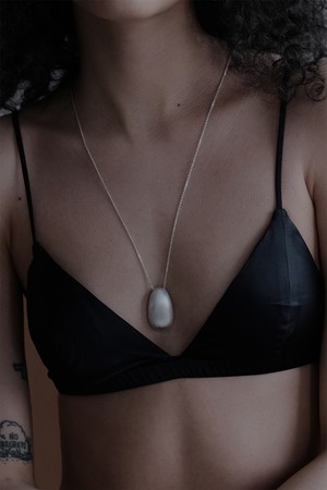 Lune Necklace (무광) - Large Scale