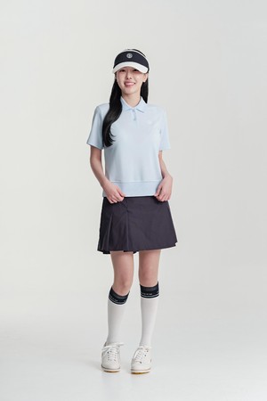 [키스온더그린]올데이 드라이 에어 크롭 티셔츠