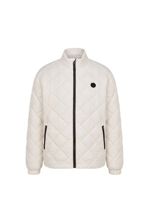 [키스온더그린] Diamond Quilted Padded Jacket 다이아 퀼팅 패딩 재킷
