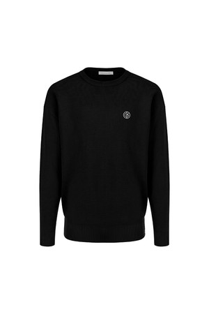 [키스온더그린] Waffle-Knit Crewneck Sweater 와플 조직 라운드 니트