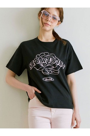 Flower-printed t-shirt_2 Colors
