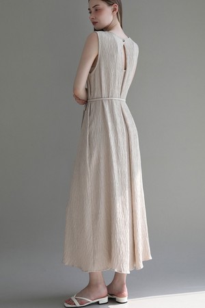 [컬러추가] Back slit pleated midi dress_5 Colors