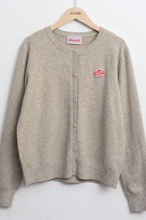 Basic round knit cardigan_6 Colors