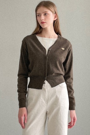 Soft wool knit cardigan_5 Colors
