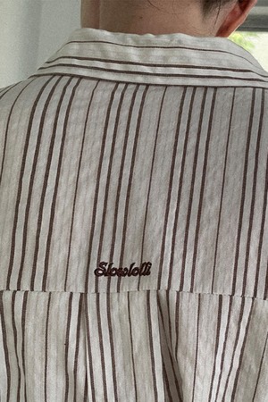 Classic light stripe shirt_2 Colors