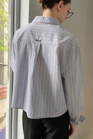 Blue breeze striped shirt - Blue