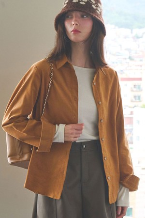 Flowarm corduroy shirt_3 Colors