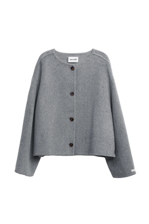 Handcrafted buttoned half coat_3 Colors