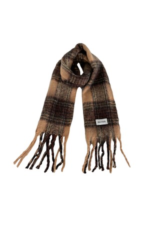 Maori hairy soft long muffler_3 Colors