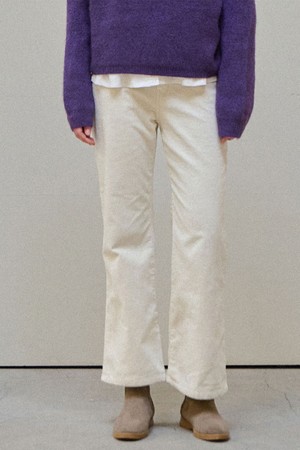Classic corduroy pants_4 Colors