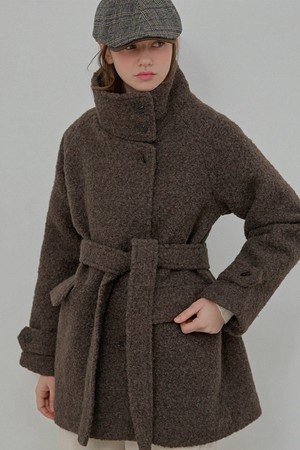 [누빔ver] Neutral mood boucle coat_2 Colors