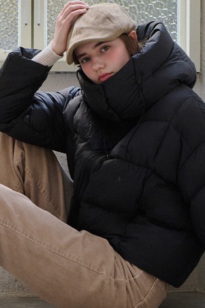 Duck down hood puffer_2 Colors