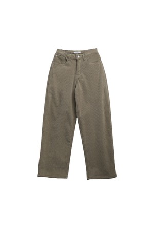 [융털안감ver.] May wide corduroy pants_3 Colors
