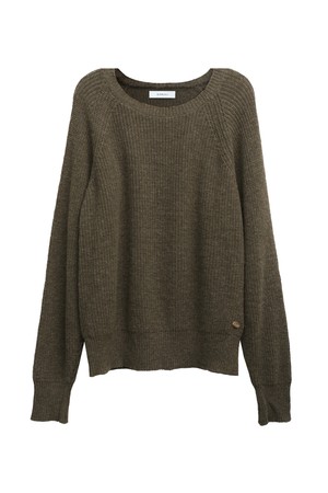 Glan crew-neck knit_6 Colors