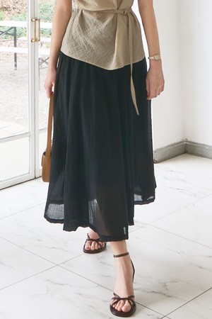 Air flow long skirt_2 Colors