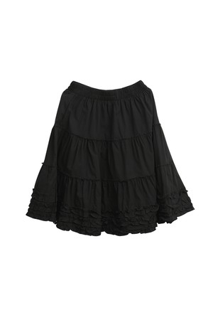 Layered flare skirt_2 Colors