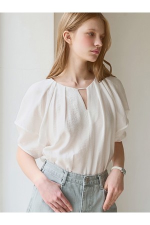 Tuck detail blouse_2 Colors