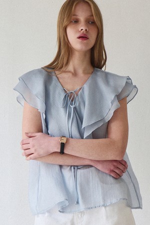 [컬러추가] Veil frill blouse_3 Colors