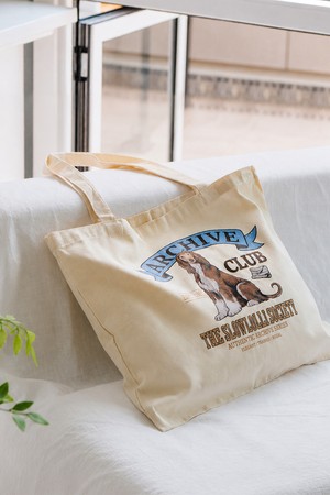 Archive puppy ecobag - Ivory