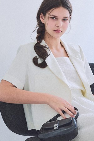 Double pocket linen blend jacket_3 Colors