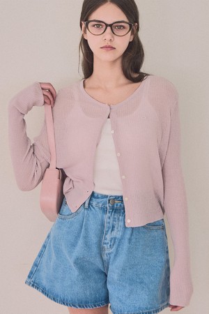Mellow linen cardigan_5 Colors