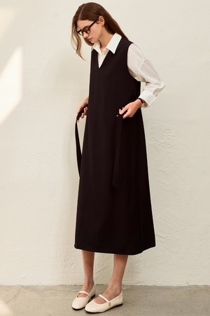Pure line maxi dress_2 Colors