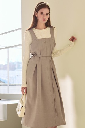 Minimal square dress_3 Colors