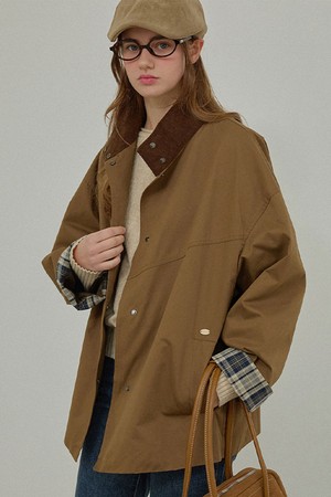 Mari half jacket - Brown