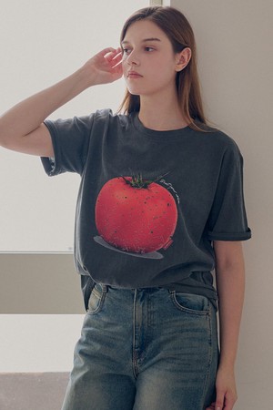 Tomato lettering t-shirt_3 Colors
