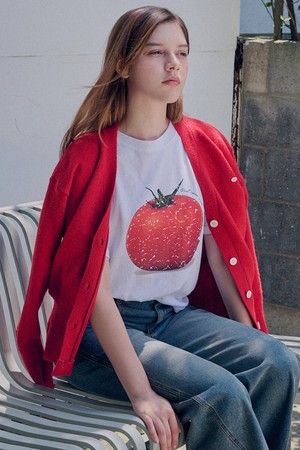 Tomato lettering t-shirt_3 Colors