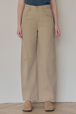 Curve wide pants_3 Colors