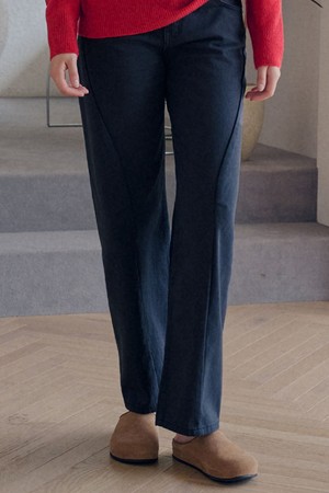 Curve wide pants_3 Colors