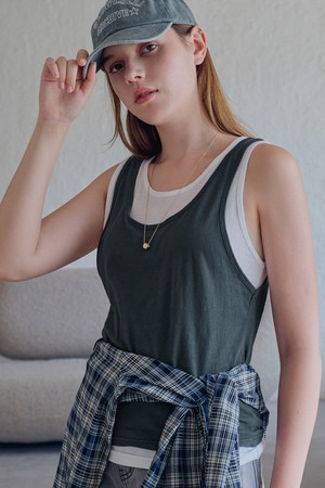 Layered tank top_2 Colors
