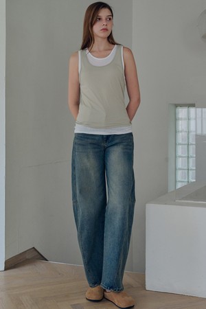Layered tank top_2 Colors