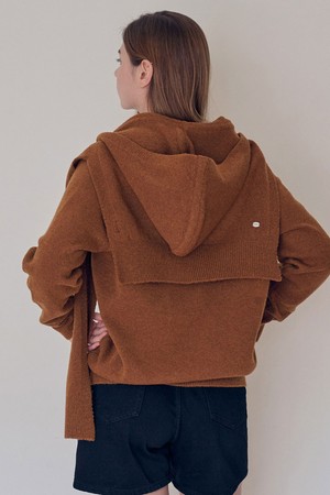 Superfine merino hood shawl_4 Colors