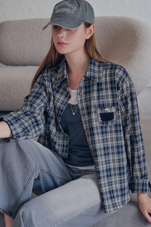 Check pocket shirt_2 Colors