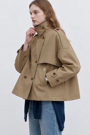 [3차] High neck half jacket_2 Colors