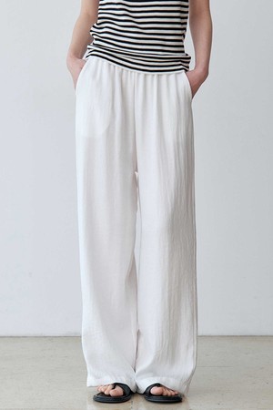 NATURAL STRING WIDE PANTS (SBL)