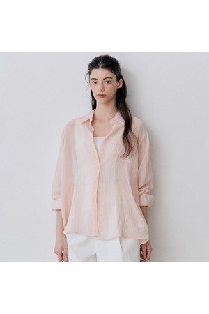 SUMMER LOOSE FIT SHEER SHIRT (PK)