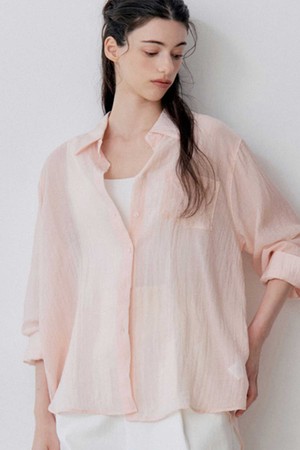 SUMMER LOOSE FIT SHEER SHIRT (IV)