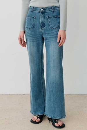 HIGH-RISE STRAIGHT DENIM (LBL)