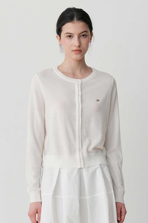 SOFT FINE KNIT CARDIGAN (IV)
