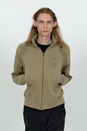 MPa CONTRAST ZIPPED JACKET