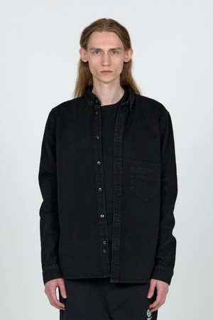MPa UTILITY DENIM SHIRT (BLACK)