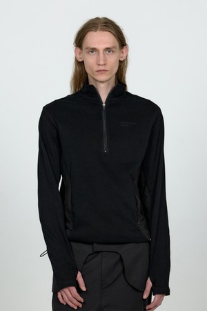 MPa TRANSITION HALF ZIP JERSEY (BLACK)