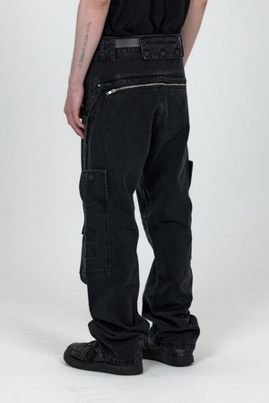 MPa H-ZIP POCKET PANTS (BLACK)