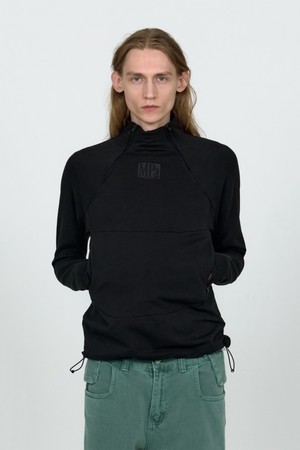 MPa SOFT-SHELL HALF ZIP (BLACK)