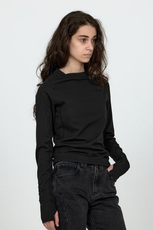 MPa GRID LONG SLEEVE WOMEN (BLACK)