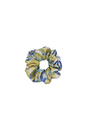 SILK PATTERN SCRUNCH [SMALL]