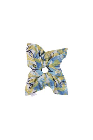 SILK PATTERN SCRUNCH [SQUARE]